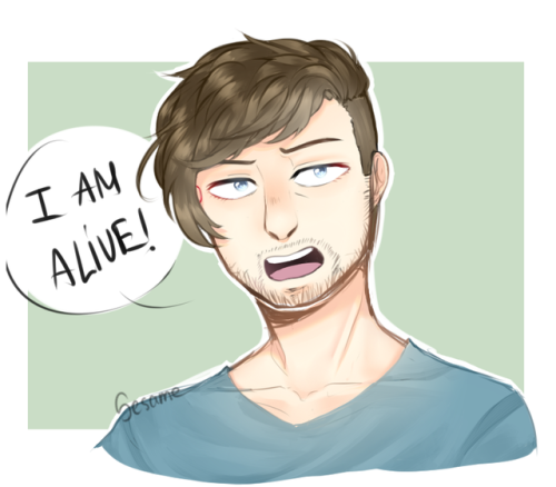 A Quick Colored Sketch Of @therealjacksepticeye