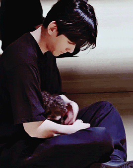 Baekhyun Playing With A Puppy Requested By @babyueare