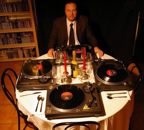 vinylandgeekstuff:  My dinner