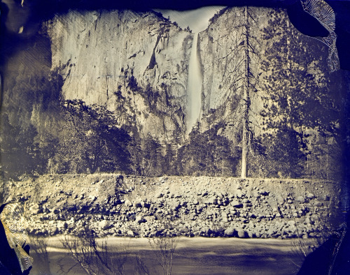 Yosemite National Park 7.2019Ambrotype on blue glass