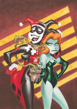 castlewyvern:  Harley and Ivy - Bruce Timm.