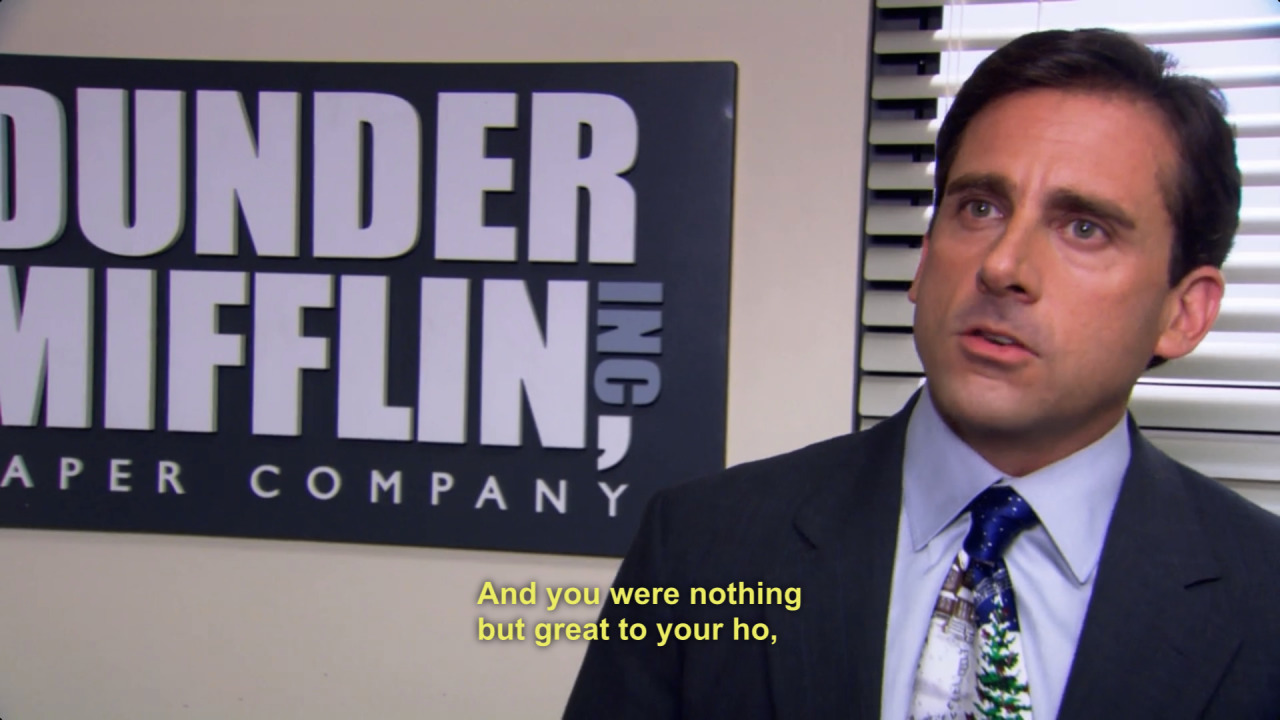 lulz-time:  feed-the-scenesters-to-the-lions: Michael Scott explains &ldquo;bros