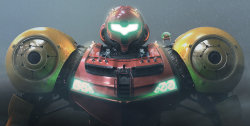 cyberclays:  Samus Aran Jaeger - Metroid/Pacific Rim fan art by Mark Van Haitsma“Being a fan of Metroid and Pacific Rim, I thought I would take a crack at making a Samus jaeger.”