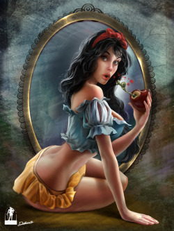 skoolrejekt:  Snow White by Cris Delara 