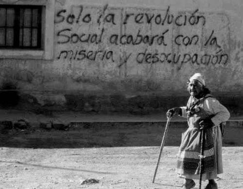 “Only the social revolution will end misery and unemployment”