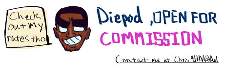 kennoarkkan:  diepod-stuff:  Ok so I made this post because I’m going to start taking commissions again. I technically didn’t stop, but the day job was making me slow down on them.  Anyway here are my rates and such. You can contact me here and at