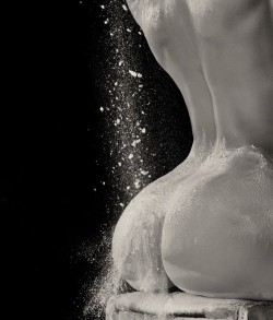fineartnudecollection:  nudeson500px:  Falling Flour by Moose408  http://fineartnude.pics