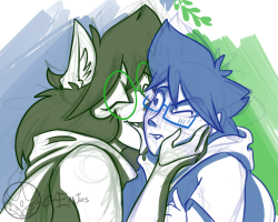 Not exactly the mistletoe kiss John was looking for  ;Pown xmas gift because yes.