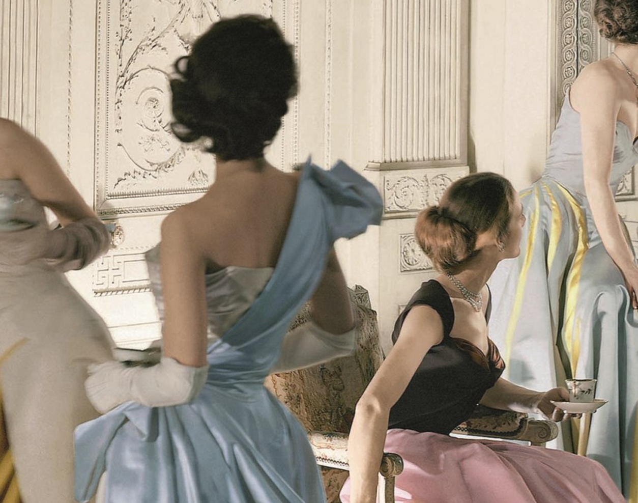 dar-a:  charles james ballgowns by cecil beaton 1948 
