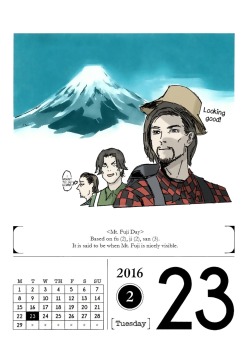 February 23, 2016Fujisan, or Mount Fuji,