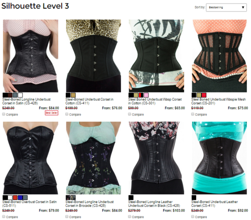 A Normal Human — 6 other corset brands you COULD purchase that