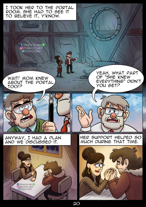 demico-art:A Tale of One Hoax - Page 20Look at that! A new page! Anyway, 8 pages left!Cover | Page 1