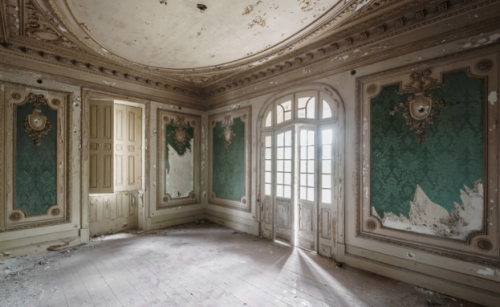 who-:  Photographer Mirna Pavlovic Captures the Decaying Interiors   Architectural photographer Mirna Pavlovic has an obsession with abandoned places. For her, their appeal lies in their ability to exist on a different temporal plane from the rest of