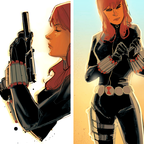 tonyrhodes:  Black Widow #1 