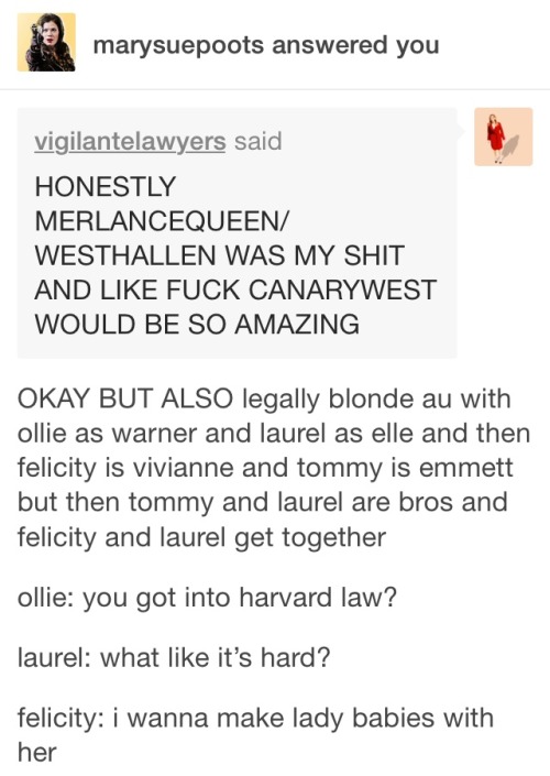 vigilantelawyers:who do I have to sell my soul to make this canon marysuepoots??