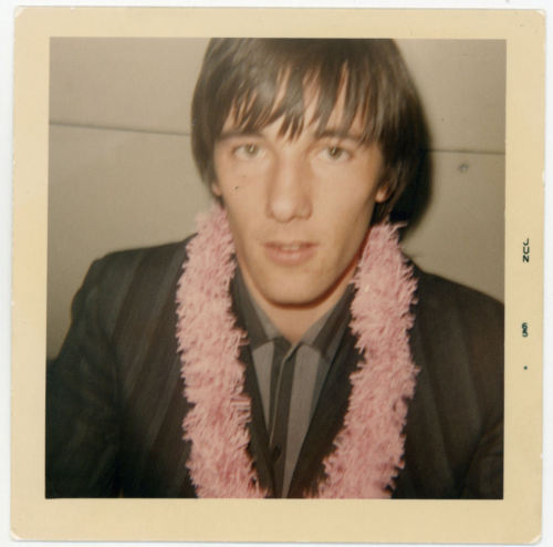 Mick Avory photographed in June of 1965 during the Kinks USA tour.