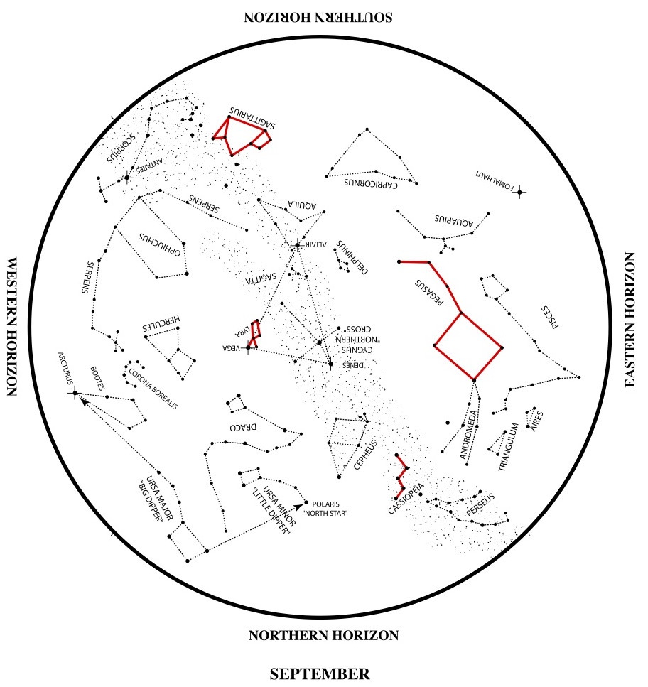 nasa star finder chart