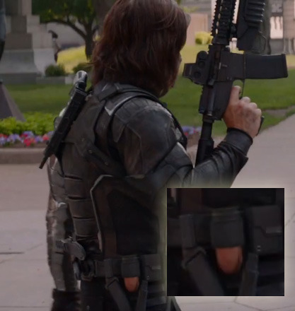 Bucky Barnes and his guns porn pictures