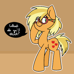 applejackasks:  I played with my hair a bit