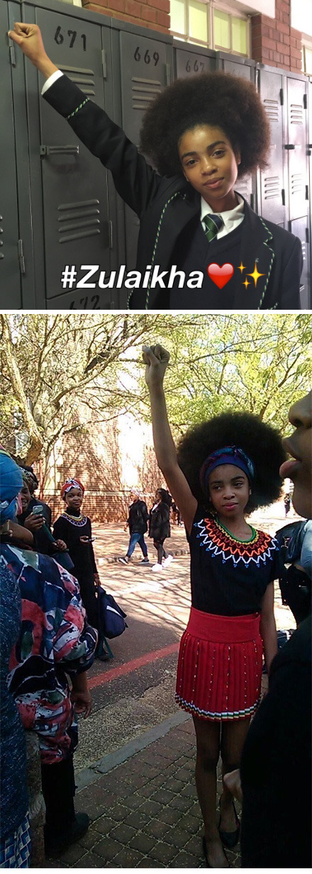 the-movemnt:  Pretoria Girls High School students are fighting back against a racist