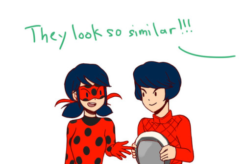 yiprincessart:  This is my new headcanon untill I’m proven wrong- :’) Juleka’s a possible blonde too in my book-
