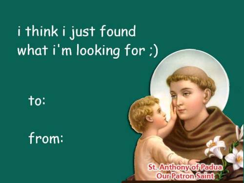 a-little-rae-of-sunshine:Happy St. Valentine’s Day, Catholic Tumblr. More valentines for your 