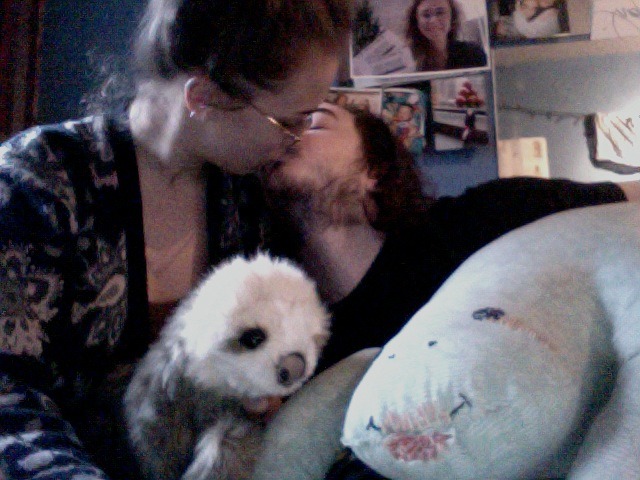 bonesofbirch:  Our sloth family. Michael and I were adorable and got each other sloths