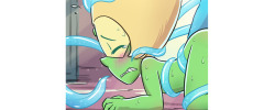 cubedcoconut:  Super lewd Lapidot water tentacle