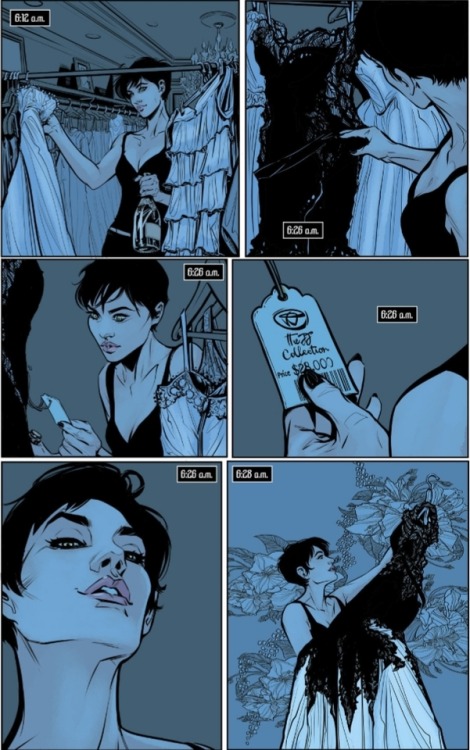fyeahbatcat:Batman #44 “Something Old, Something New…” Story by Tom King. Art by Joëlle Jones