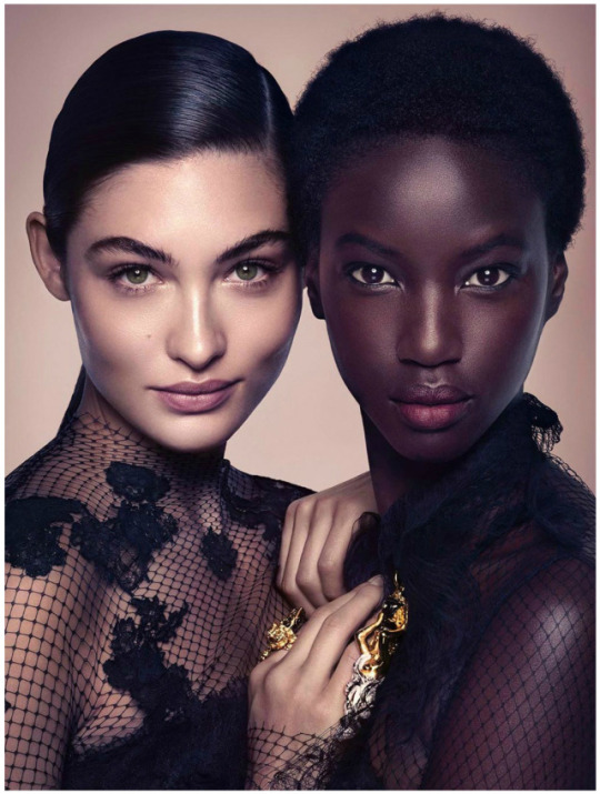 bruceconnoisseur:Grace Elizabeth and Anok Yai by NickK night 2020