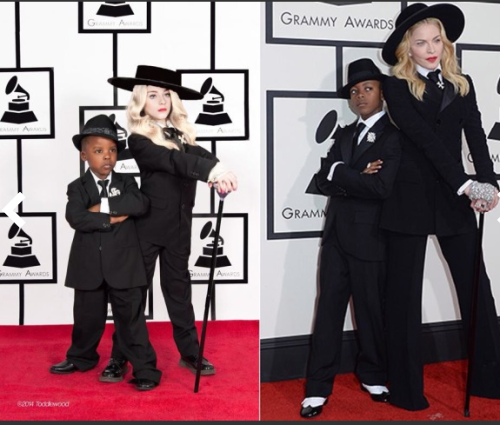 crazy-4-breezy:  phuckyopostff:  myownfashiionbook:  horansunshine:  2014 Grammy’s Red Carpet Mini-me Recreations x  Why couldn’t they do Beyonce omggggggg lmfaooooo 😭😭  i love when they do these  best part of Grammy night!! 