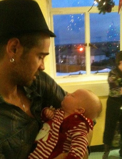 cultglam:  &ldquo;This is a photo of Colin Farrell on Christmas Day. It was taken