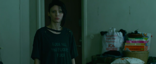 Rooney Mara as Lisbeth Salander inThe Girl with the Dragon Tattoo (2011) dir. David Fincher