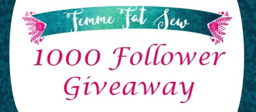 femmefatsew:Thank you all so much for helping us reach 1000 followers!  We are so grateful for every