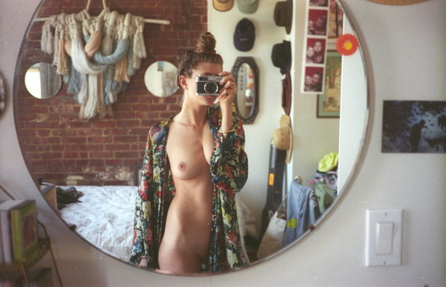 emilyrosetheobald:  Self Portrait, Bed Stuy Brooklyn, August 2014 Photo by Emily Rose Theobald 