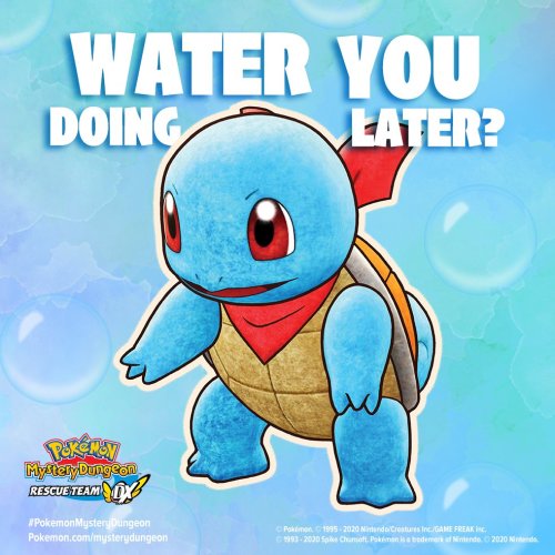 thepowerofone:Pokemon Mystery Dungeon Valentines from the Play Nintendo Website