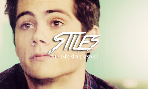 crestadeen:  Teen Wolf Characters + Name Meanings 