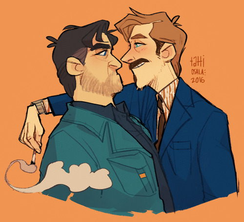 littledozerdraws: he’s drunk on love (and probably a whole bunch of other drugs)