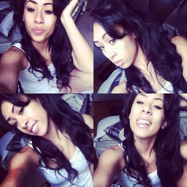 kingnesha:  You love my selfies 😍😳 