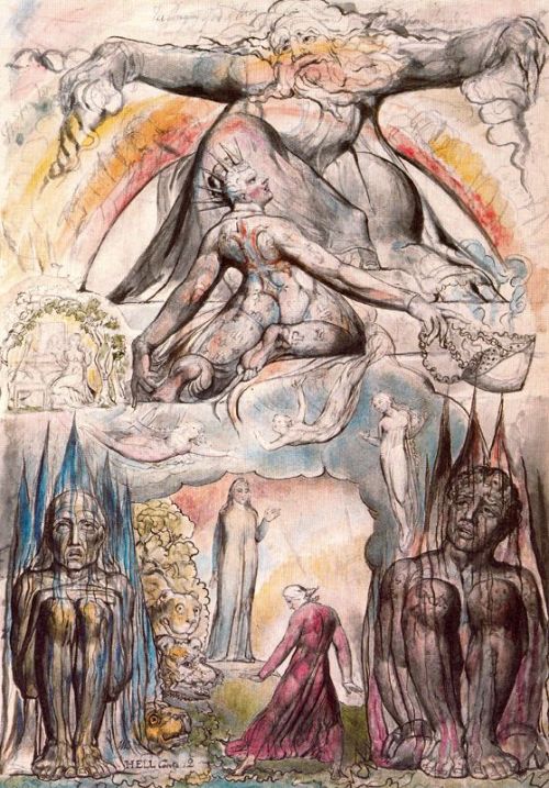 Illustration to Dante’s Divine Comedy, Hell, William Blake