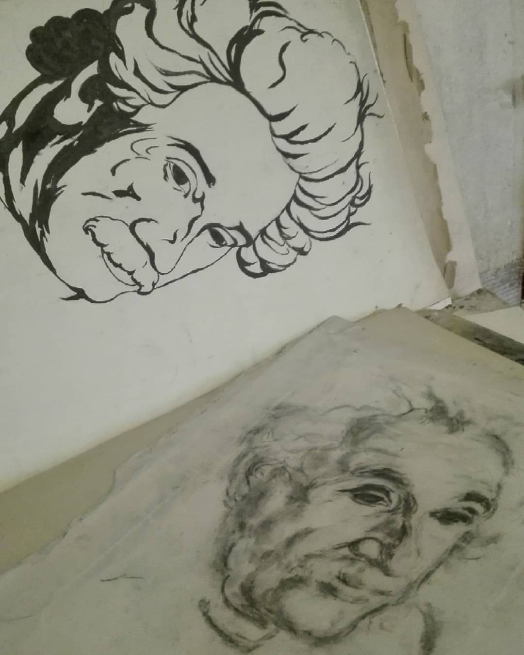 Is dit Albert #Einstein geportretteerd door Edgar Gevaert? (bij Sint-Martens-Latem, Belgium)