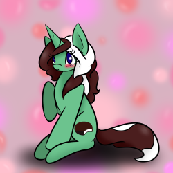 ask-peppermint-pattie:Have a cute Pattie day dreaming, because I’m a lazy Mod.Who is she day dreaming of? I’ll never tell! Use your imagination.  =3