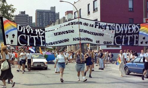 Happy Pride, Montreal!! Picture: &ldquo;DIVERS/CITÉ &ndash; une célébration de la FIERTE travestie t
