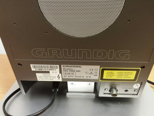 Grundig Ovation 2 CDS 7000 DEC Micro Hi-Fi System, 2010