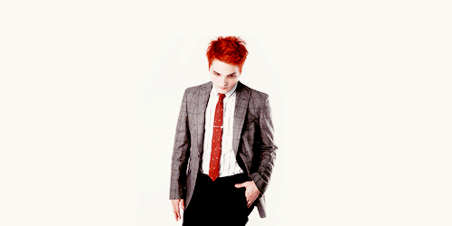 dailygerardway:  Sometimes you have to kind of die inside in order to rise from your