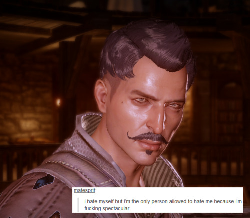 bubonickitten: Dragon Age: Inquisition + text posts, part 6 Here’s some more of the Inquisitor