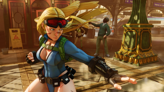 Damn these new costumesCammy looks gorgeous with the hair down.And the woman with the thick legs, holy shit. Sadly i don’t have a ps4 :/