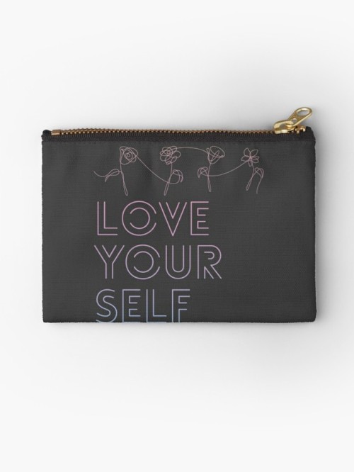 likestolenpoetries:  love yourself (bts inspired) merch. get them all here. worldwide shipping.