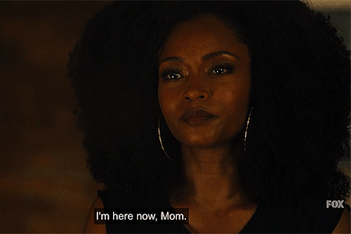 letskzuniversescreations: Angela Vaughn (Yaya DaCosta) in Our Kind of People s1e1 (6m).