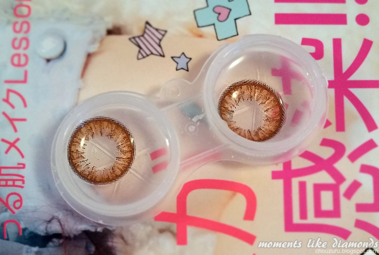 xoxsaramari:  Lenspop Bunny Color brown // review